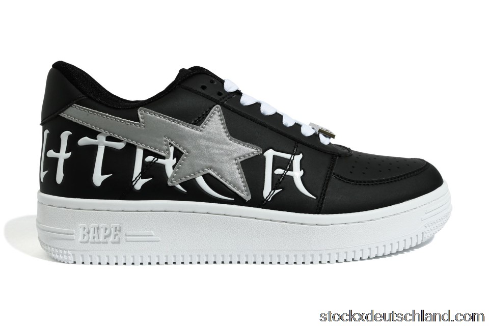 A Bathing Ape Bape Sta Low Black 3M DE