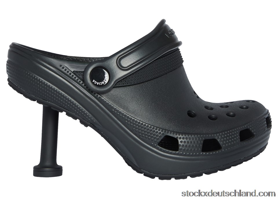 Balenciaga x Crocs Madame 80MM Black (W) 677390W1S8E1000 DE