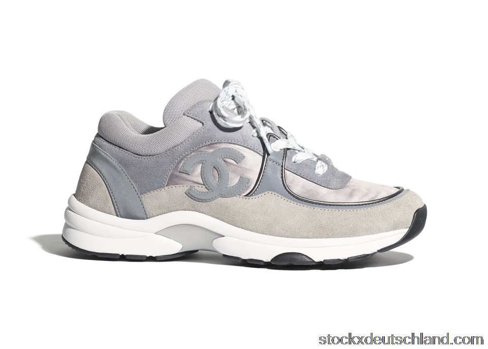 Chanel Low Top Trainer CC Dark Grey G34360 Y54059 K2052 DE