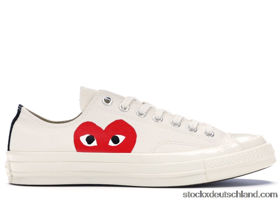 Converse Chuck Taylor All-Star 70 Ox Comme des Garcons PLAY White 150207C DE