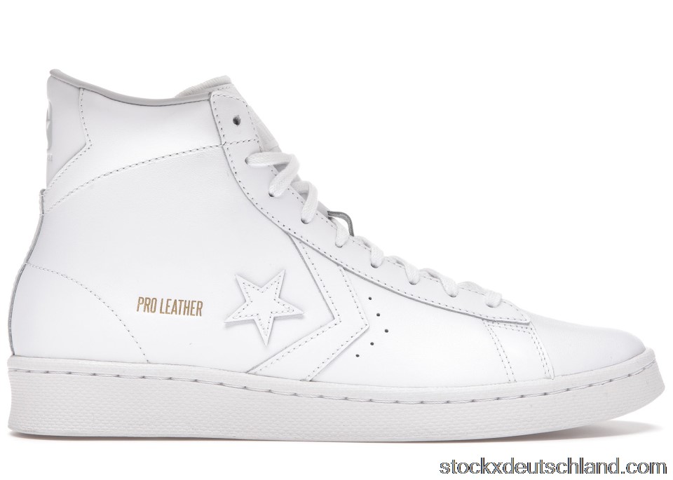 Converse Pro Leather Hi Triple White 166810C DE
