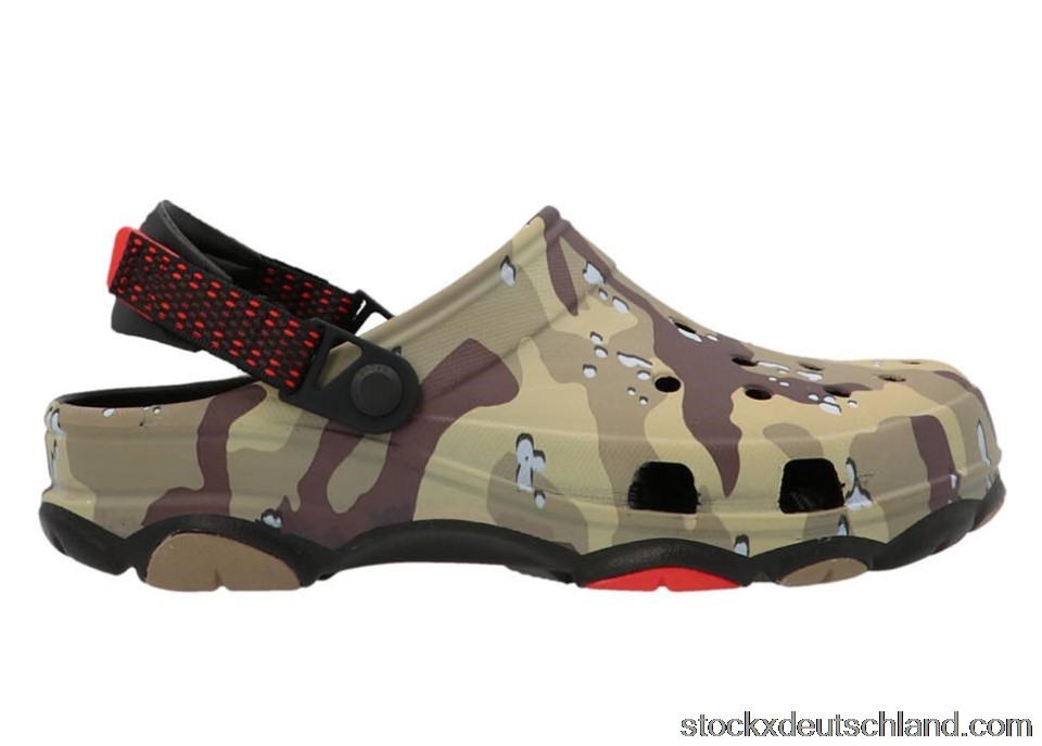 Crocs Classic All-Terrain Clog Desert Camo Tan DE