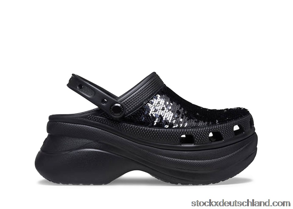Crocs Classic Bae Clog Sequin Black DE