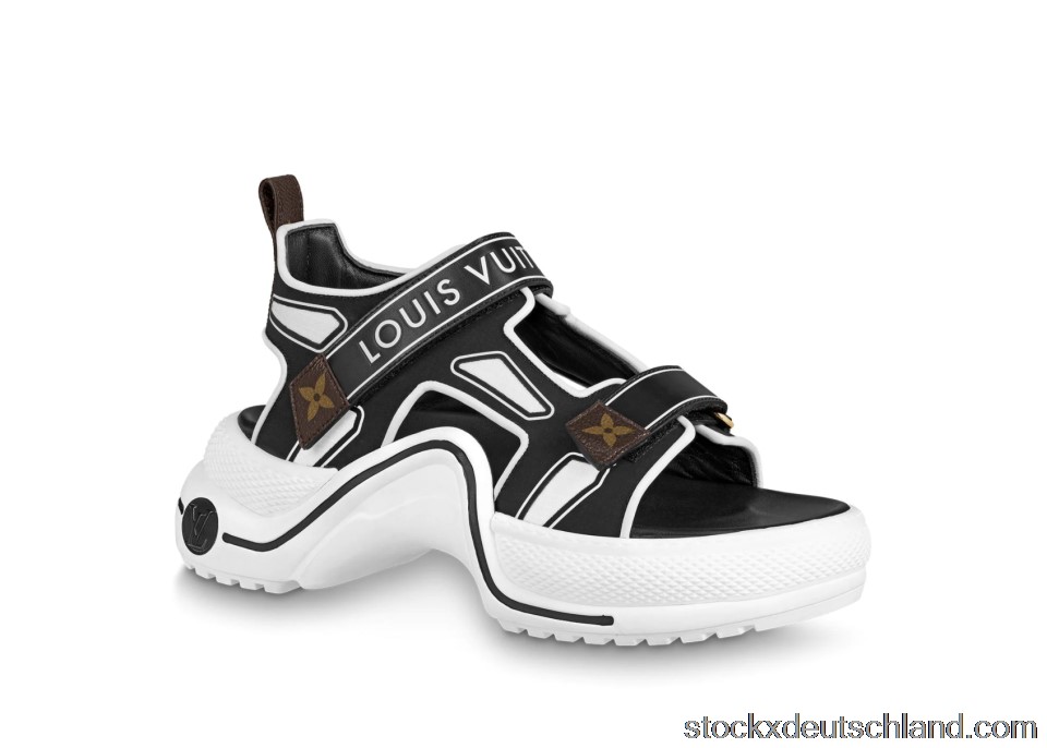 Louis Vuitton Archlight Sandal Black White (W) 1A7U60 DE