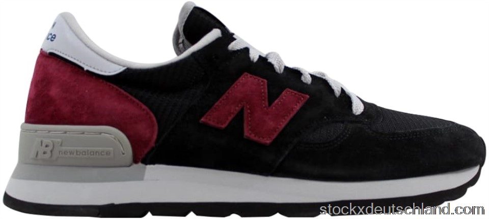 New Balance 990 Connoisseur Painters Black Burgundy M990CBO DE