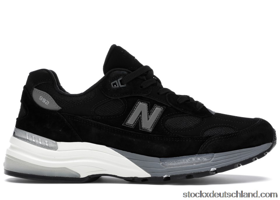 New Balance 992 Black Grey (Made in USA) M992BL DE