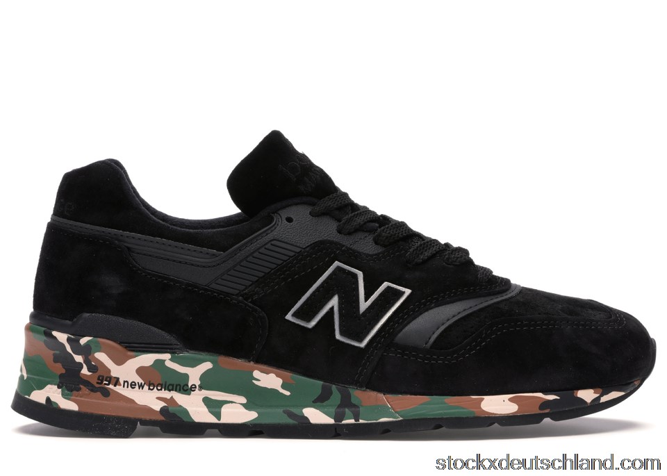 New Balance 997 Black Camo Midsole M997MP M997CMO DE
