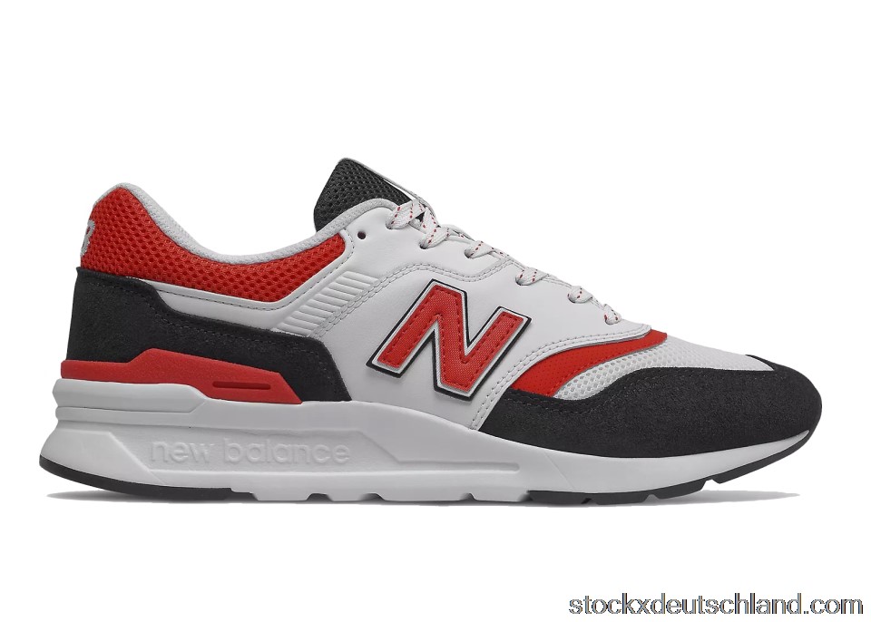 New Balance 997H White Black Red CM997HPD DE