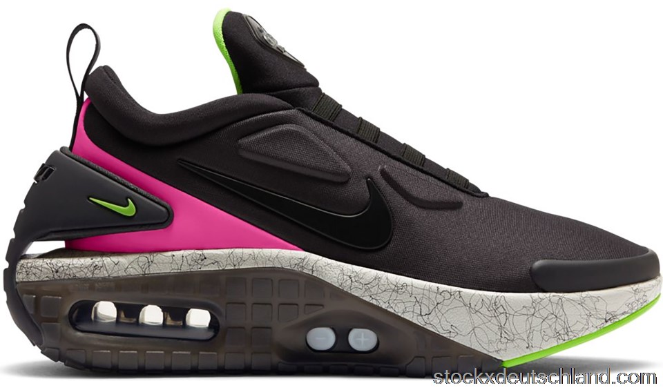 Nike Adapt Auto Max Black Laser Fuchsia Electro Green (China Charger) DE
