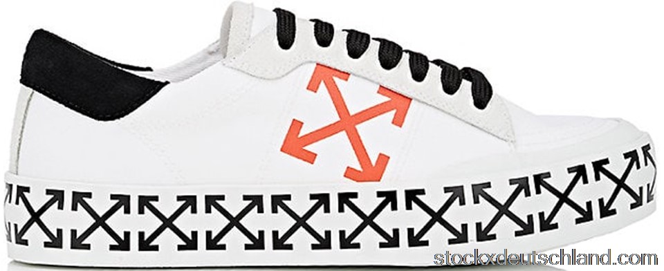 OFF-WHITE Canvas Low Arrow Print White DE