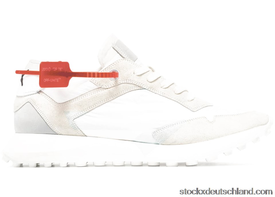 OFF-WHITE Zip Tie Low Top White OMIA159R20D390590133 DE