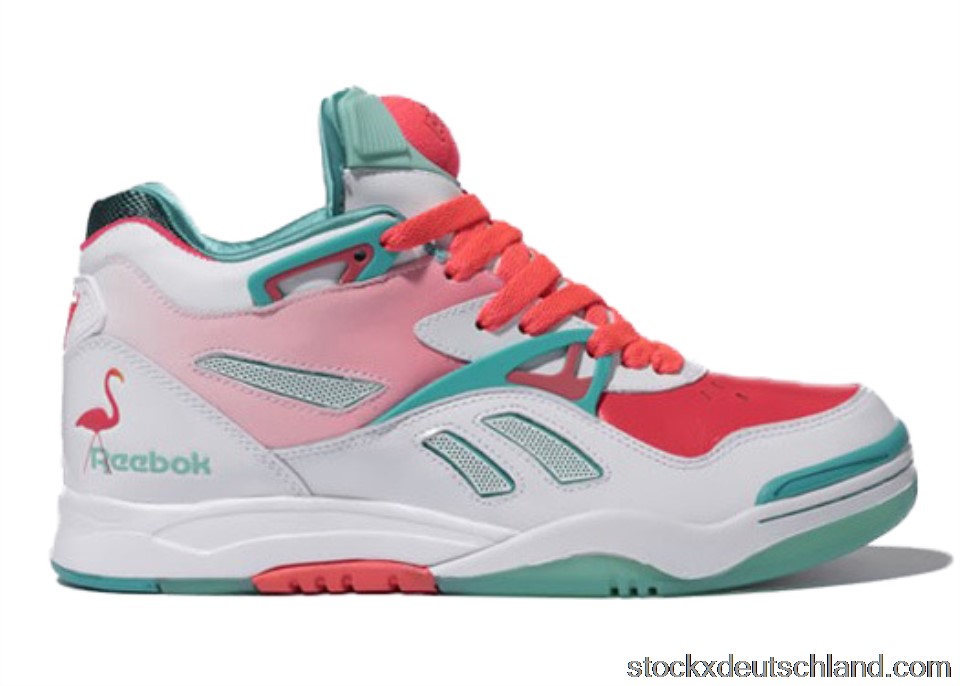 Reebok Court Victory Pump 2 Michael Chang Miami Vice 6-J05296 DE
