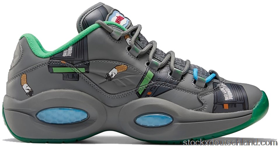 Reebok Question Low BBC Ice Cream Beepers & Butts FZ4342 DE