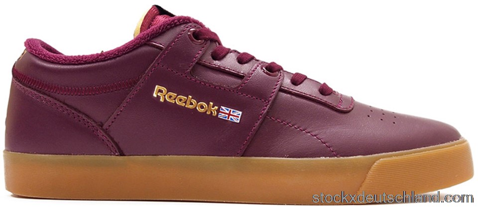 Reebok Vulcanized Workout Low Burgundy M41596 DE