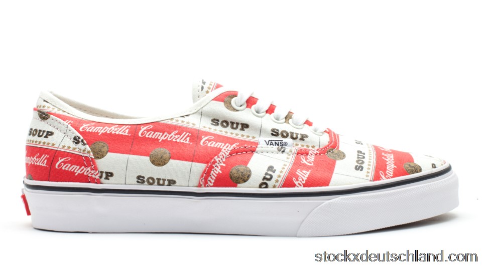 Vans Authentic Supreme Campbells Soup OQOD6VL DE