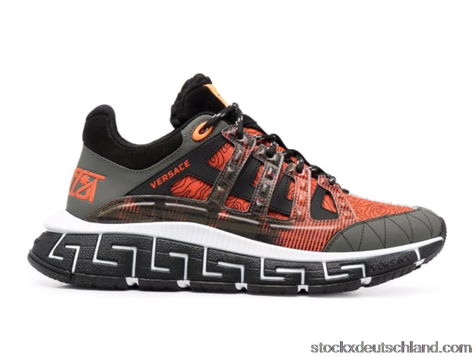 Versace Trigreca Bright Orange Black Grey DSU8094-D17TCG_6K090 DE