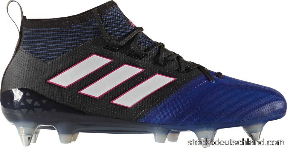 adidas Ace 17.1 Primeknit SG Boot Black Blue BA9820 DE