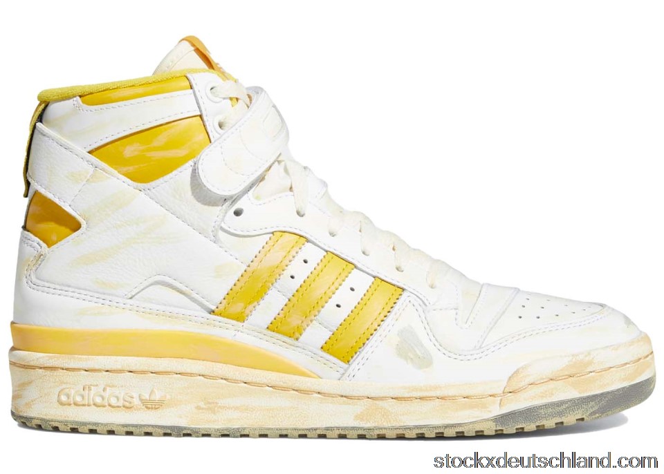 adidas Forum 84 Hi AEC White Hazy Yellow GZ6468 DE