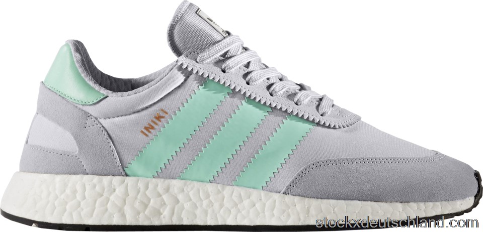 adidas Iniki Runner Grey Easy Green (W) BB2747 DE