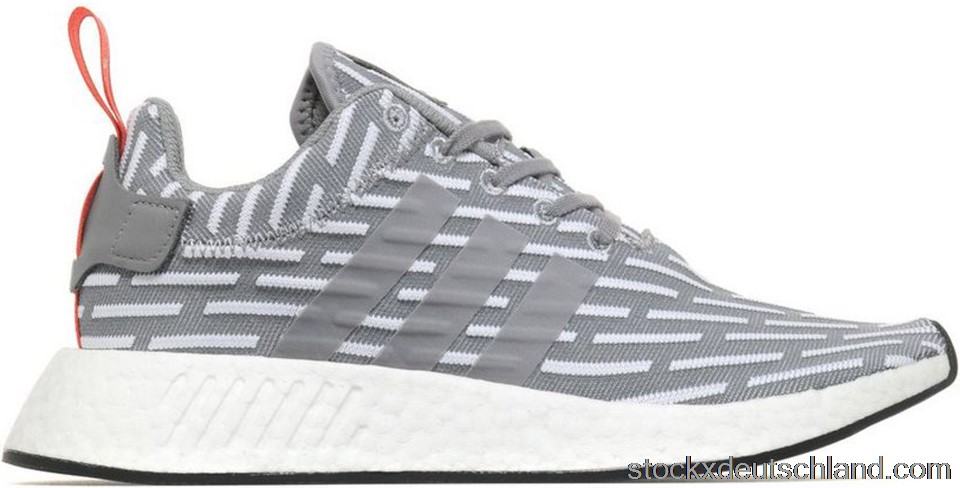 adidas NMD R2 JD Sports Grey Red DE