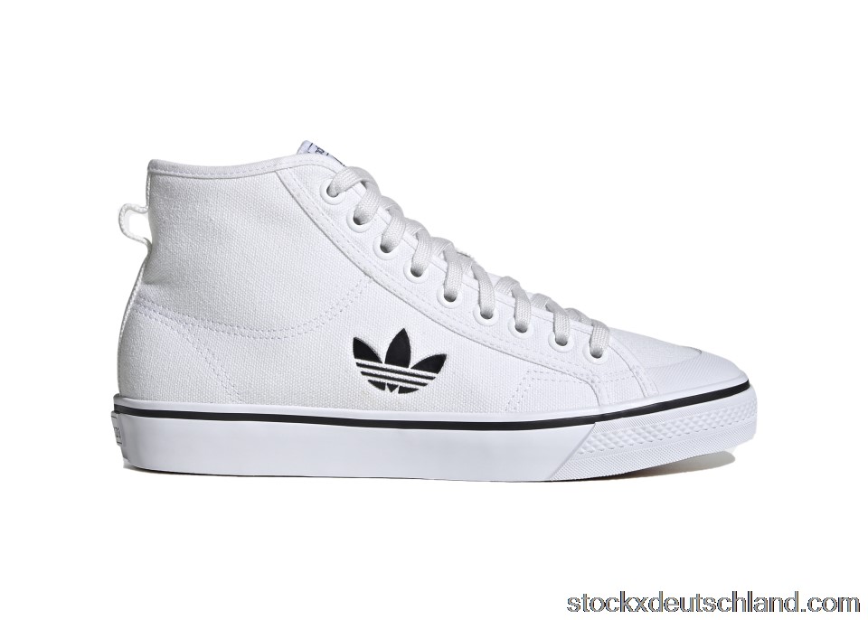 adidas Nizza Hi Cloud White Black FW8351 DE
