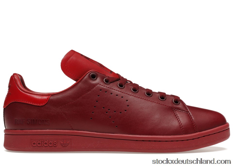 adidas Stan Smith Raf Simons Burgundy B22544 DE