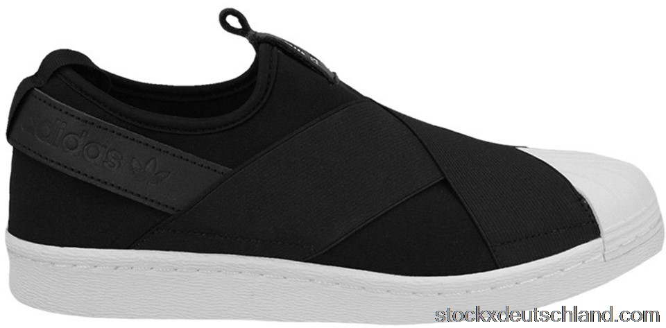 adidas Superstar Slip-On Core Black Cloud White (W) S81337 DE
