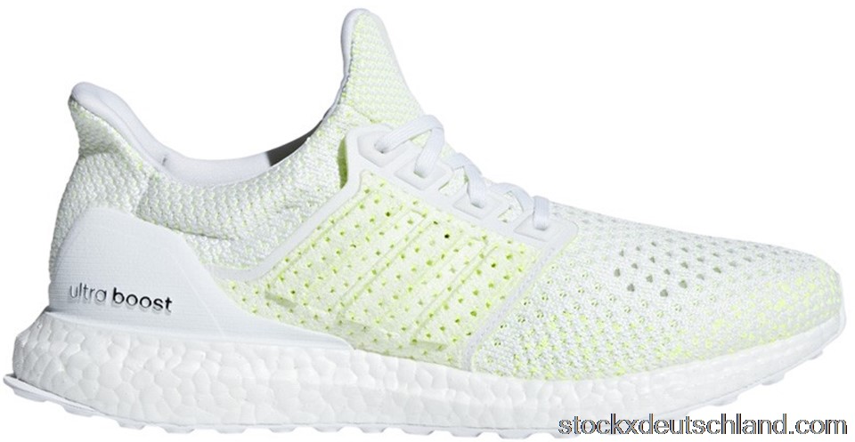 adidas Ultra Boost Clima Cloud White Shock Yellow (Youth) B43506 DE