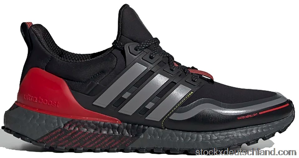 adidas Ultra Boost Guard Black Grey Scarlet FU9464 DE