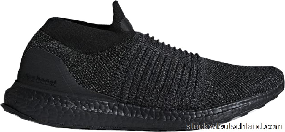 adidas Ultra Boost Laceless Mid Triple Black BB6222 DE