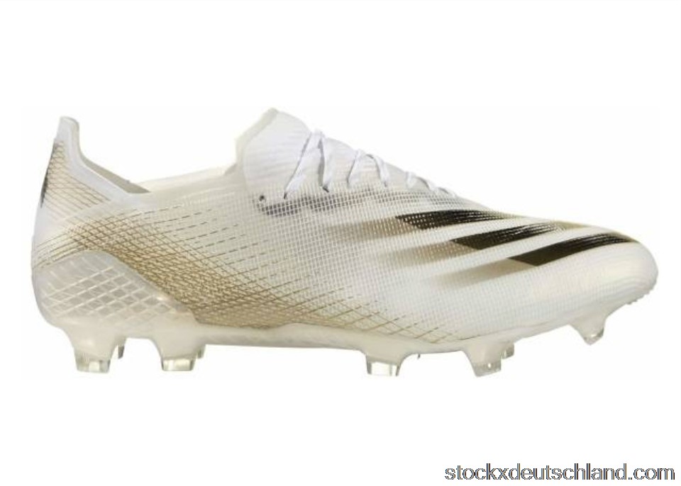adidas X Ghosted.1 FG White Black Gold EG8258 DE