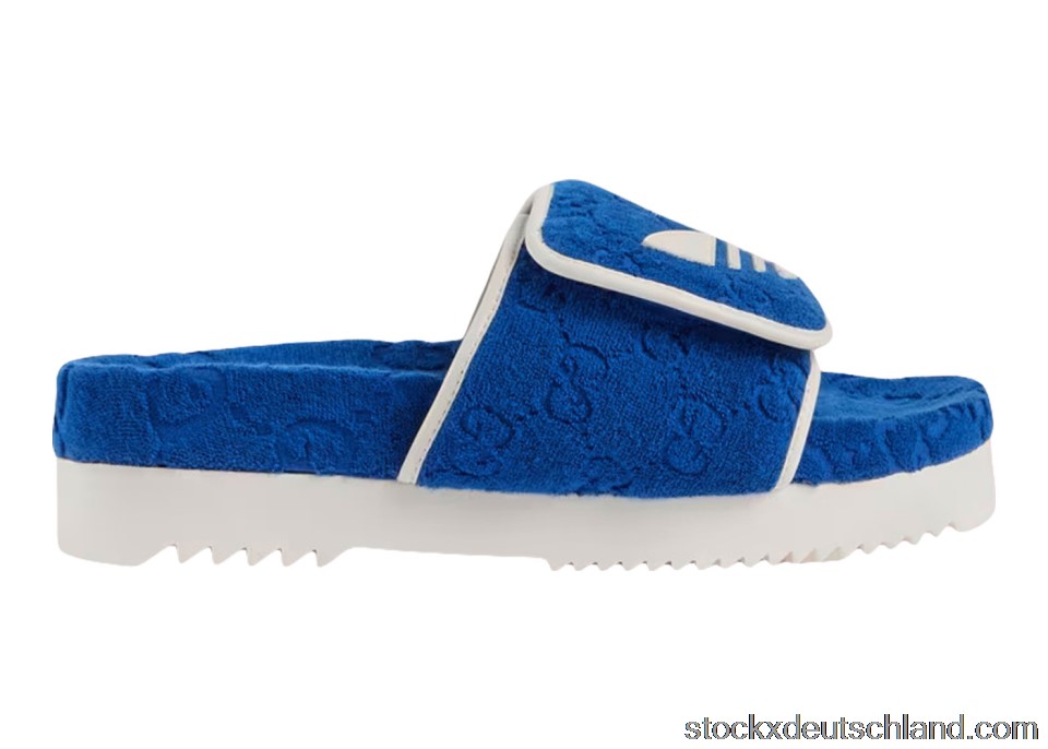 adidas x Gucci GG Platform Sandal Blue 702412UU0104160 DE