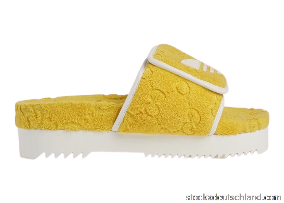 adidas x Gucci GG Platform Sandal Yellow (W) 702398UU0107171 DE